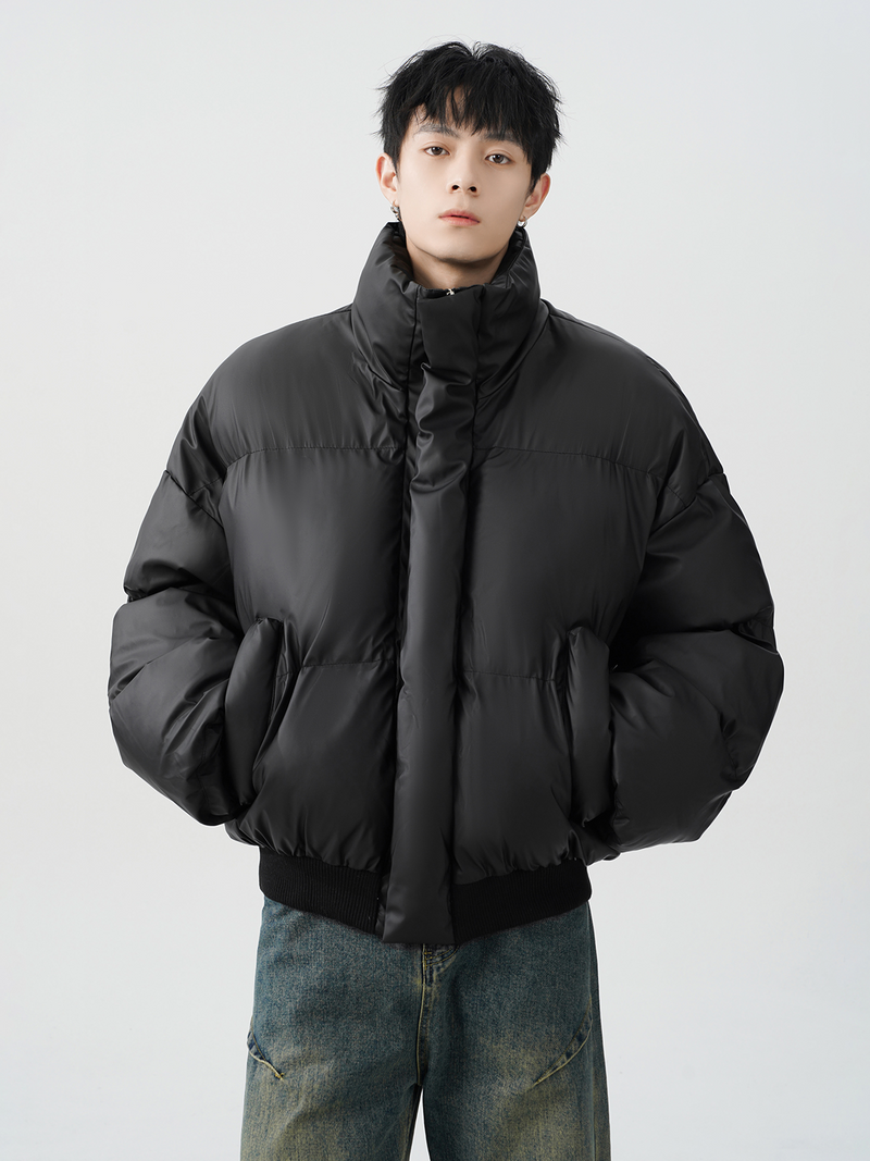 ボリューム ハイネックショートペディン