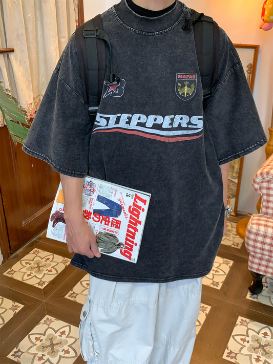 アメリカン ウォッシュロゴ ゲームシャツ