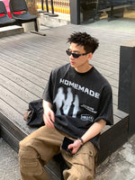 アメリカン ゴーステッド プリントTシャツ