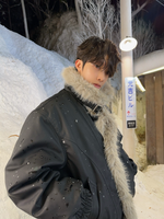 ベルテッド ウォームファージャケット