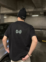 スワール レタリングプリントTシャツ