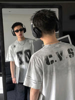 レトロ 07ナンバリング ウォッシュTシャツ