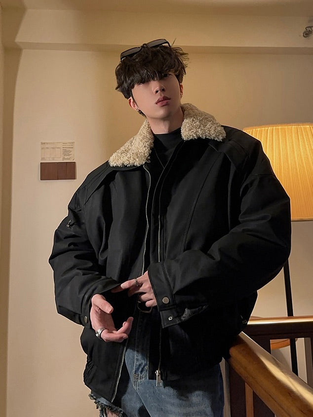 ラムファー バイカーボンバージャケット – KXCK（キックス