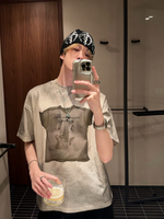 ドッキング シアープリントTシャツ