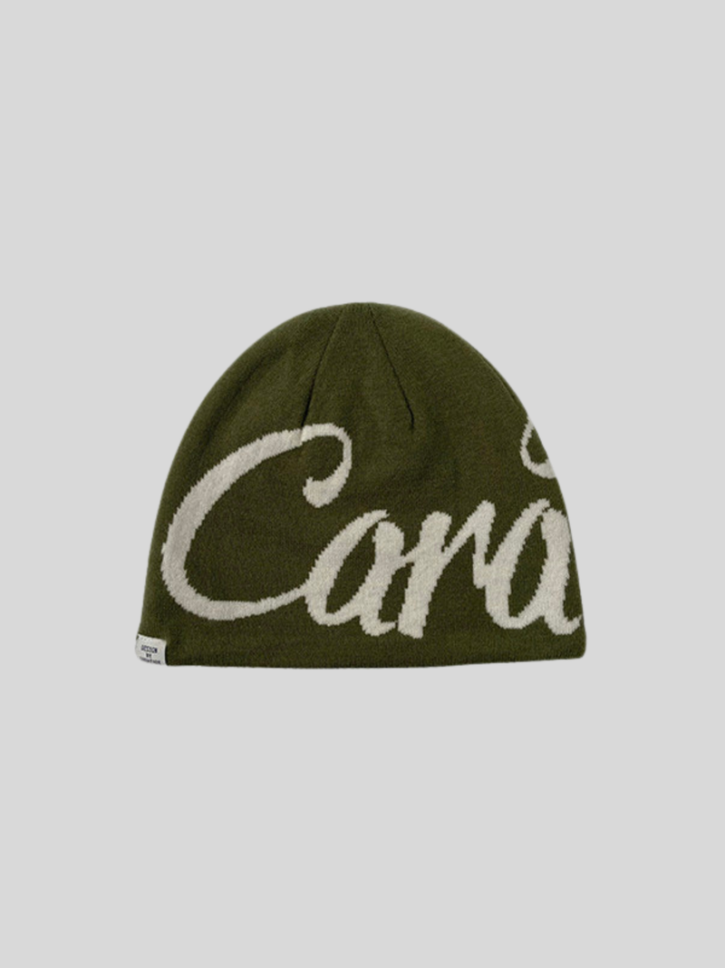 リバーシブル ニットビーニー