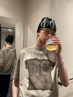 ドッキング シアープリントTシャツ