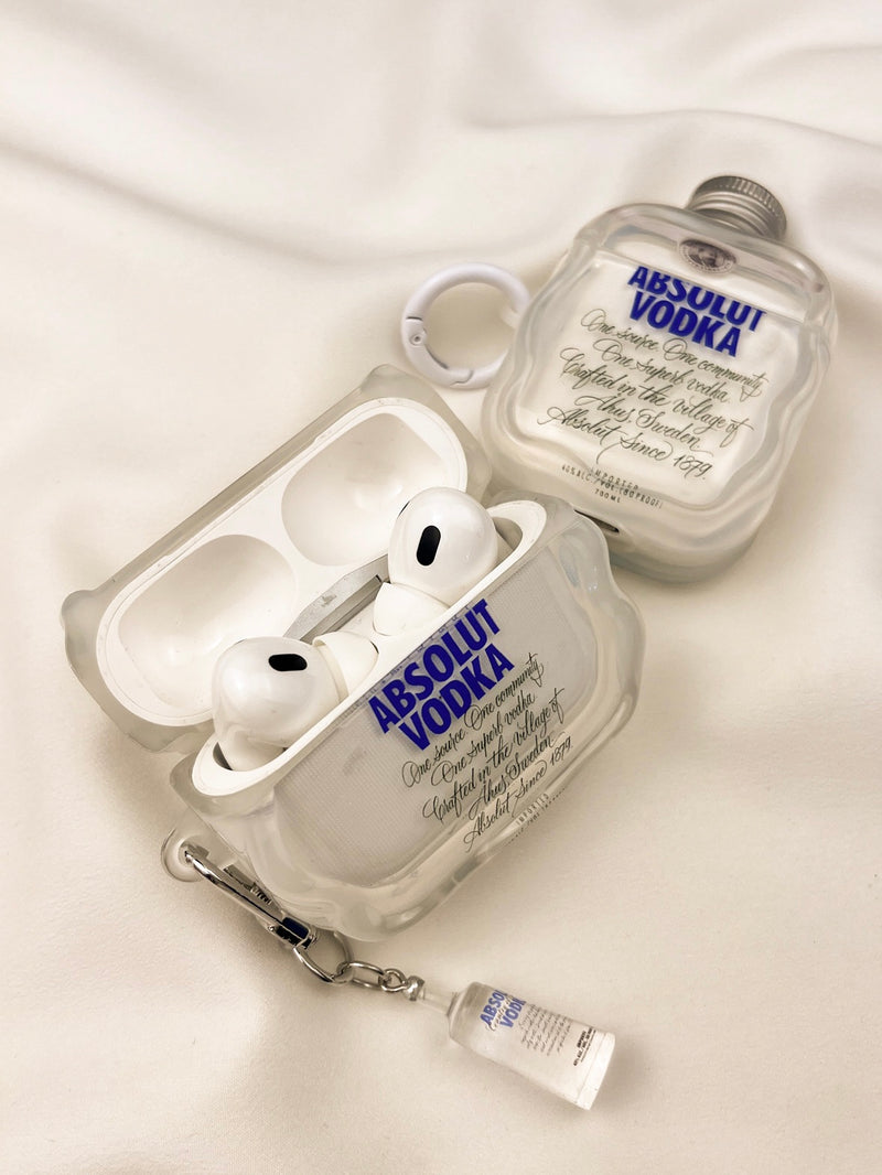 ウォッカ ミニボトル AirPodsケース