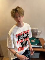 レトロ アメリカン スローガンTシャツ