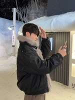 ベルテッド ウォームファージャケット