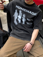 アメリカン ゴーステッド プリントTシャツ