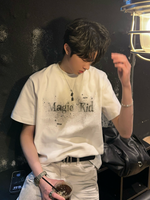 インクジェット グラフィックロゴTシャツ
