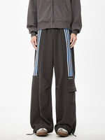 アクセントスリーライン ポケットスウェットパンツ