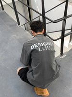 アンティークロゴ バックプリントTシャツ