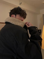 ラムファー バイカーボンバージャケット