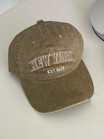 NEW YORK ウォッシュキャップ