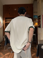 レトロ ナンバリングプリント リンガーTシャツ
