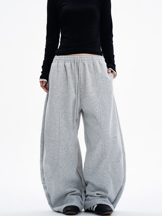 サイドタック バルーンスウェットパンツ