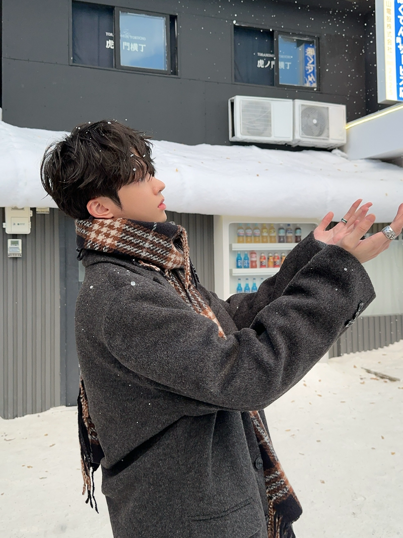 プレミアムブレンドウール ロングコート