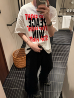 レトロ アメリカン スローガンTシャツ