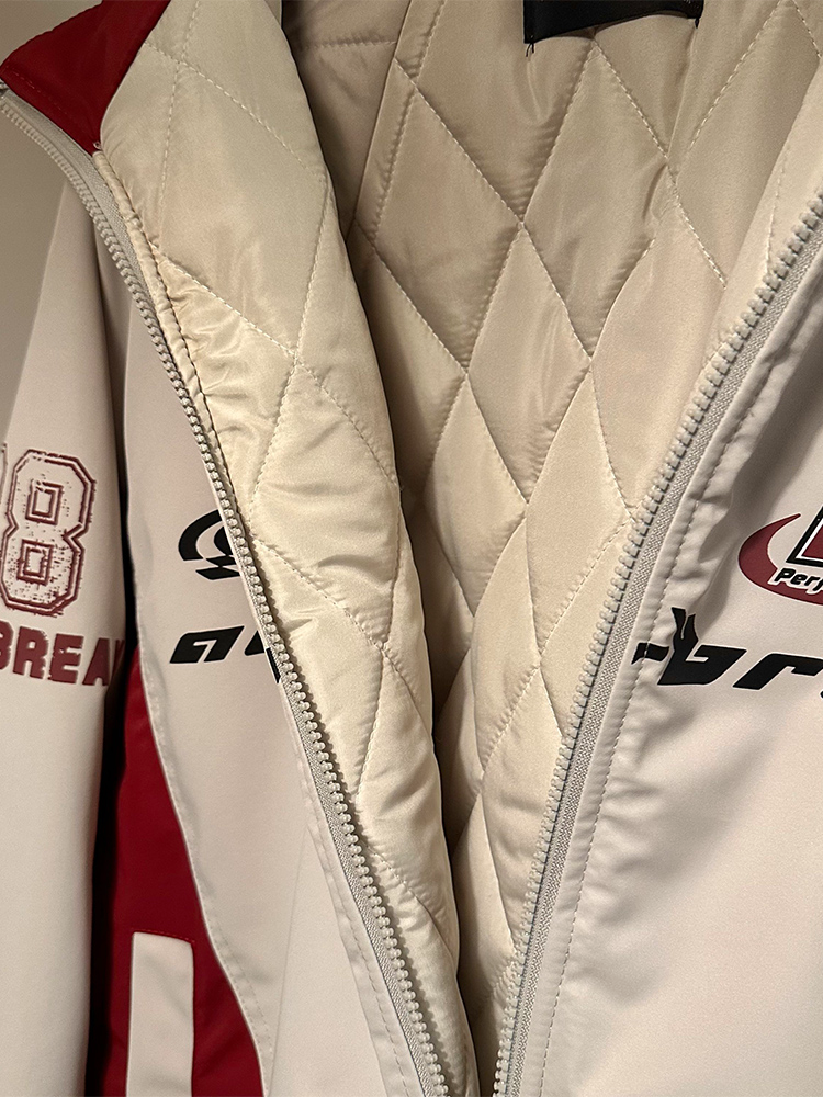 アメリカンレトロ レーシング中綿ジャケット