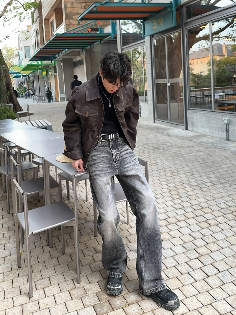 オールド コンストラクト リジッドデニムジャケット