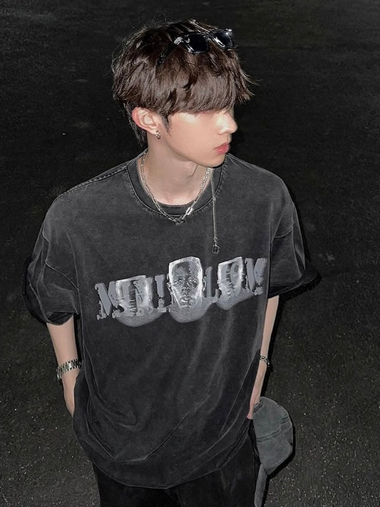 レトロ ファントムプリントTシャツ