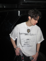 パッチエンブレム クラックレタリング Tシャツ