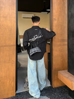 レトロ クリーンフィット ウォッシュドバギージーンズ