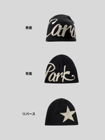 リバーシブル ニットビーニー