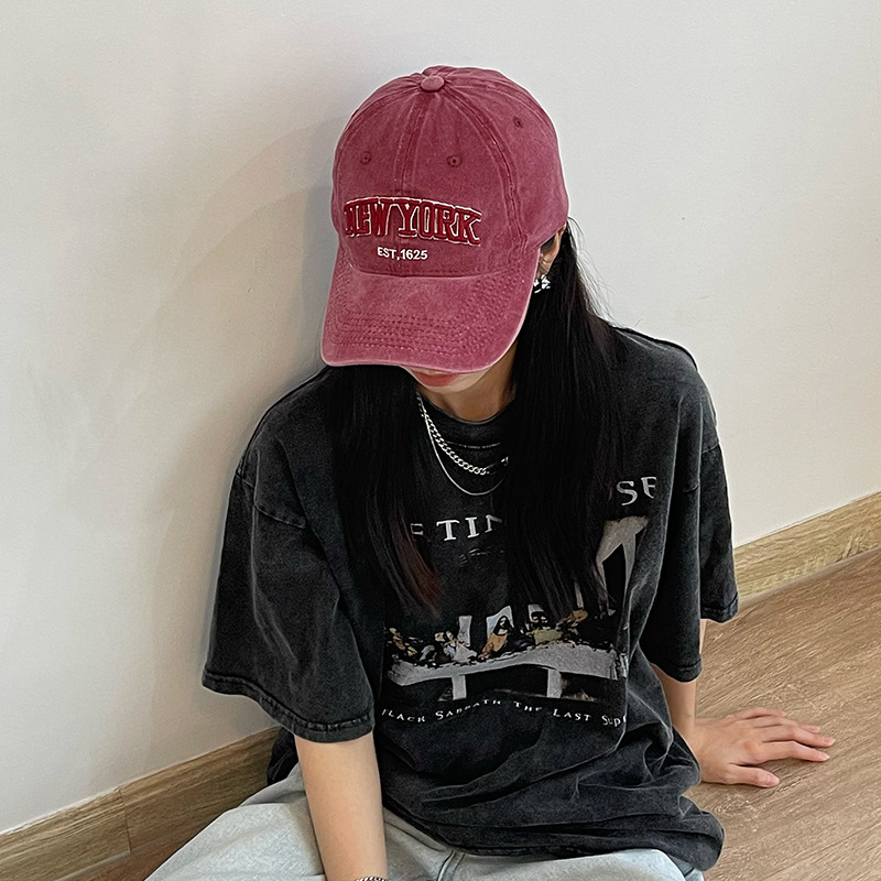 NEW YORK ウォッシュキャップ