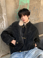 ベロア ファイヤーマンジャケット