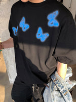 グロウバタフライ プリントTシャツ