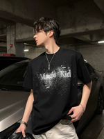 インクジェット グラフィックロゴTシャツ