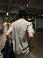 スワール レタリングプリントTシャツ