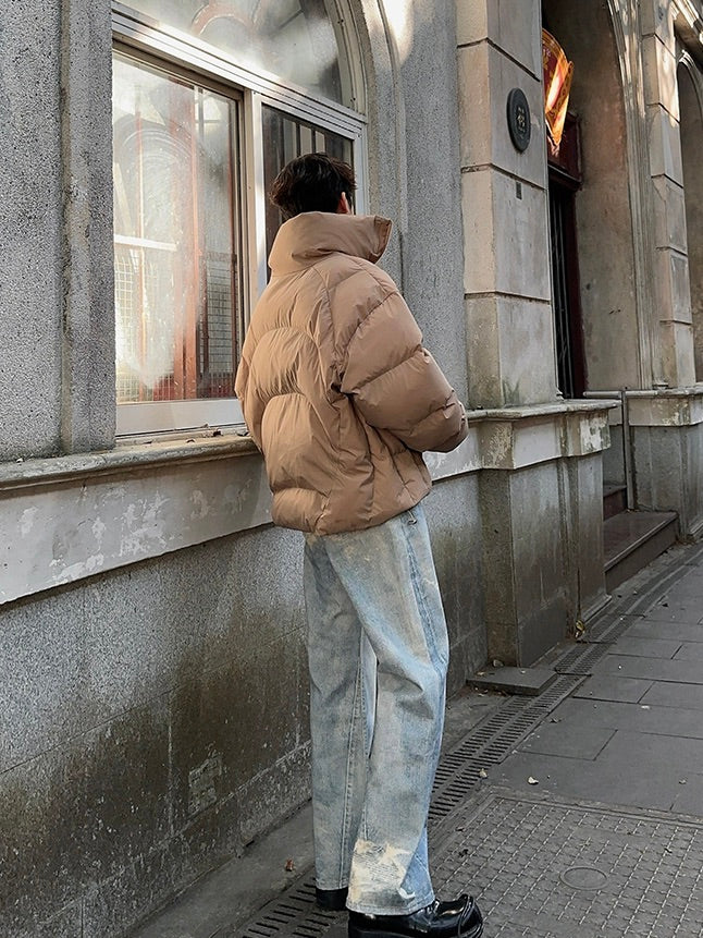 スタンドカラー ボリューム ペディン