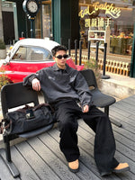 プルオーバー Vネック ゲームトラックジャケット