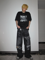 フェード ファジーレタリングロゴ Tシャツ