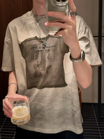 ドッキング シアープリントTシャツ