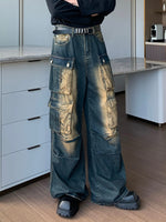 マルチポケット ウォッシュ ジオテクニカルジーンズ