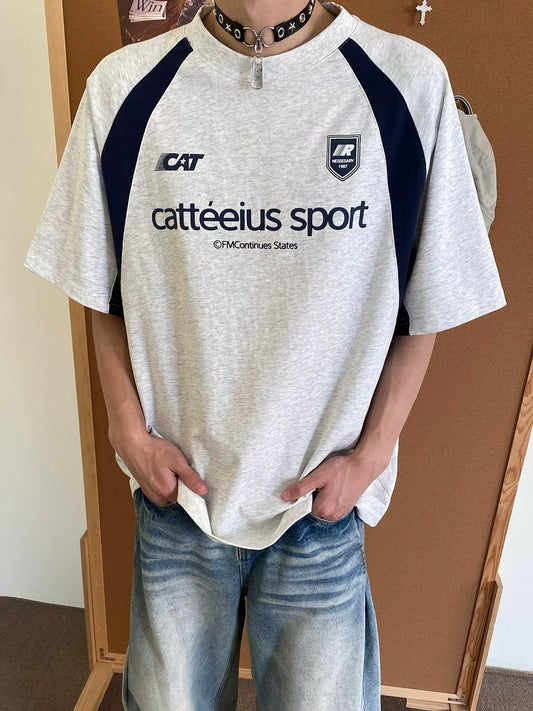 バイカラー コントラストゲームシャツ