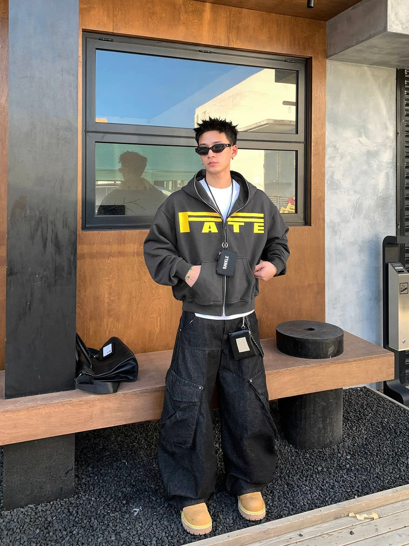 ビッグポケット カーブリジットデニム