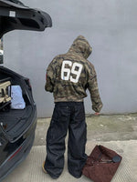 ビッグポケット カーブリジットデニム