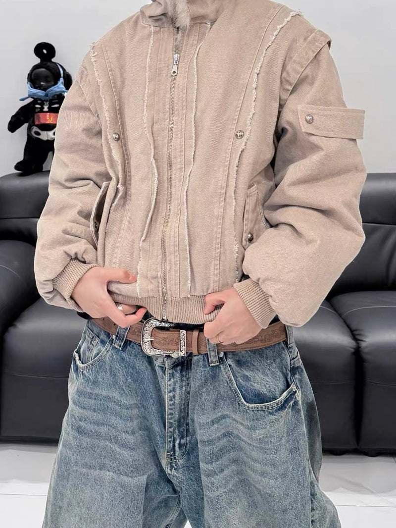 アメリカンレトロ ブラウン バックルベルト