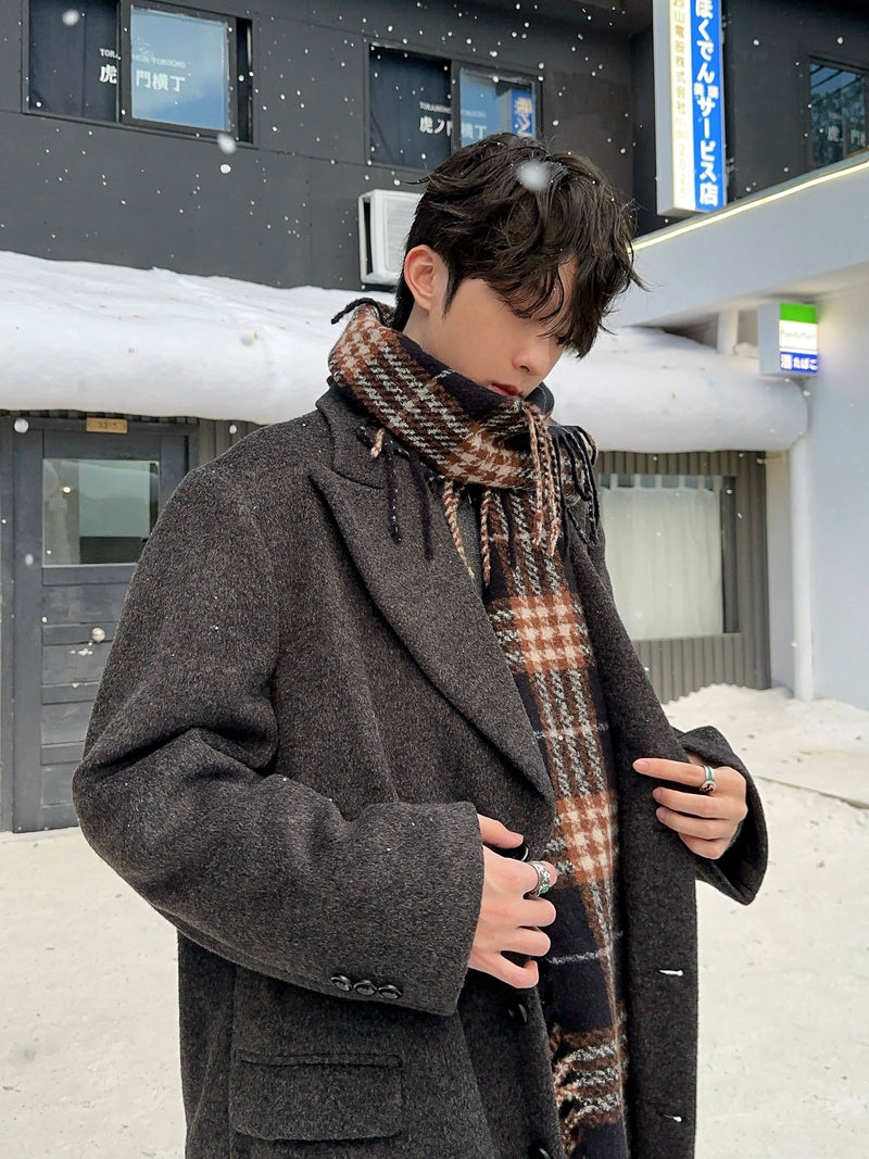 プレミアムブレンドウール ロングコート