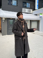 タータンチェック柄 フリースマフラー