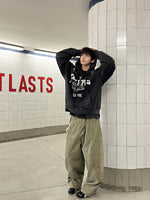 アメリカンレトロプリント ジップパーカー