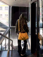 サイドライン カモフラージュジップパーカー