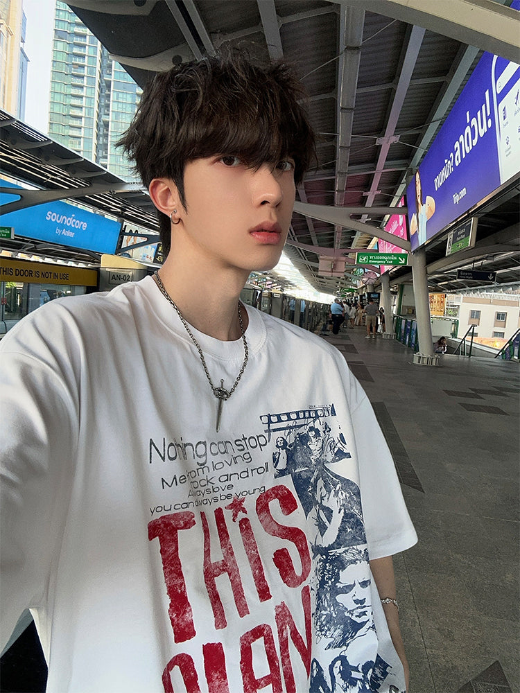 アメリカン レトロ ロックTシャツ