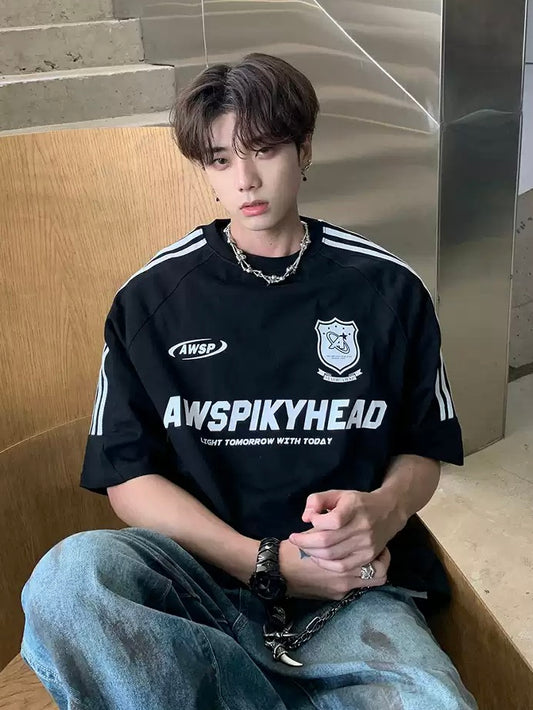 サイドライン エンブレム ゲームシャツ