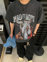 レトロ プリーストプリント Tシャツ
